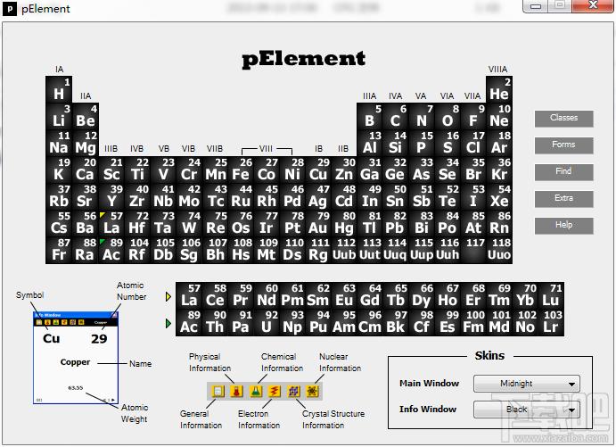 pElement,pElement下载,元素周期表软件