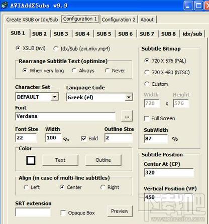 AVIAddXSubs(AVI字幕编辑软件),AVIAddXSubs(AVI字幕编辑软件)下载,AVIAddXSubs(AVI字幕编辑软件)官方下载