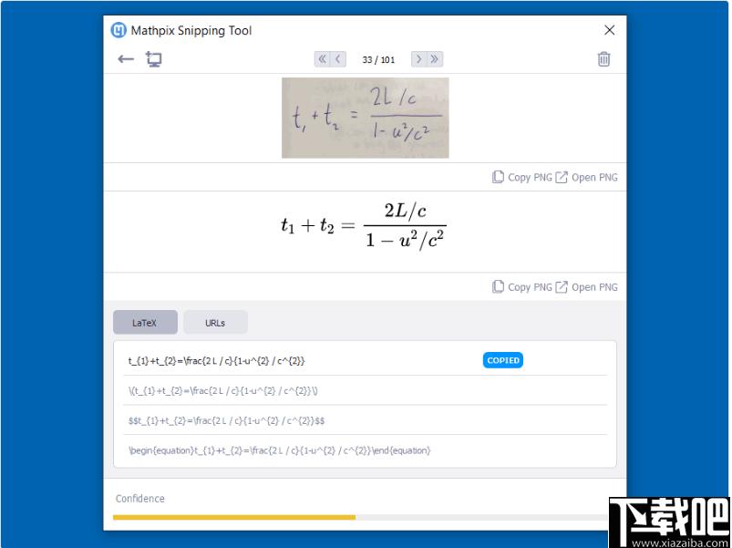 mathpix snipping tool下载,公式识别,公式提取