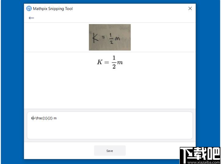 mathpix snipping tool下载,公式识别,公式提取