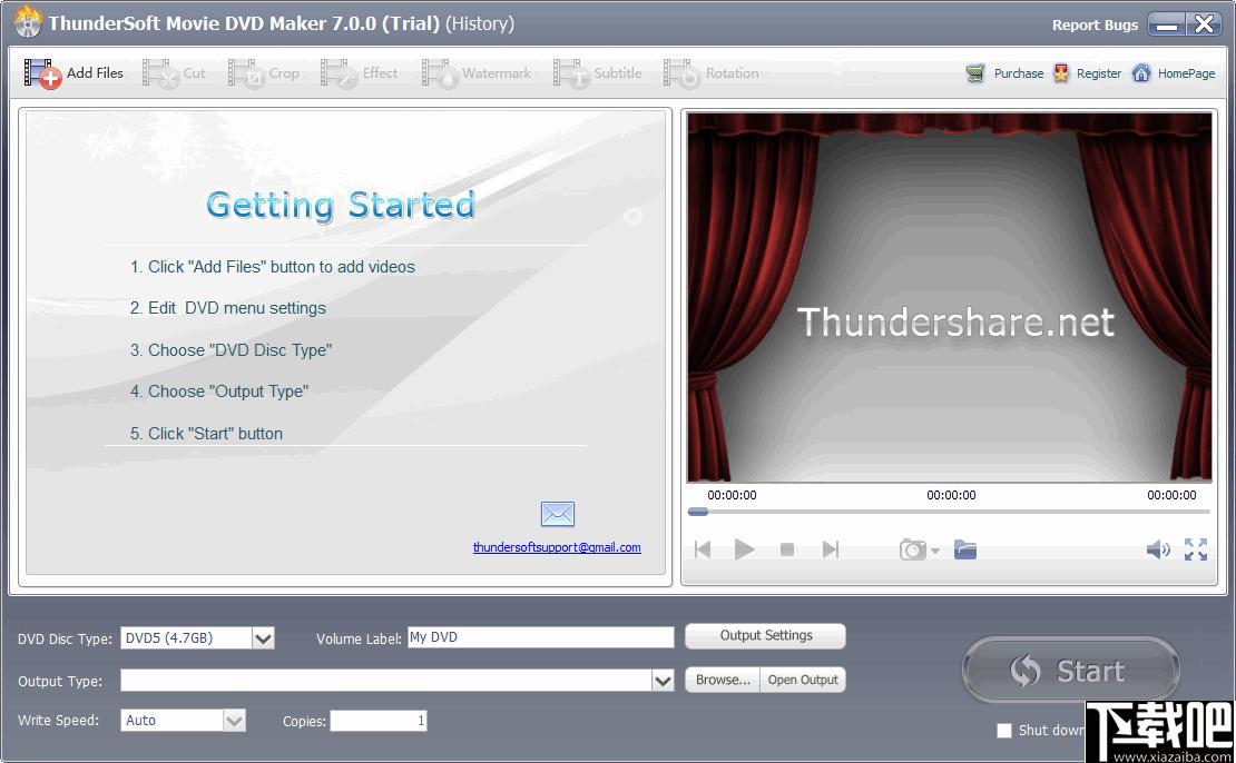 ThunderSoft Movie DVD Maker下载,DVD制作,DVD刻录