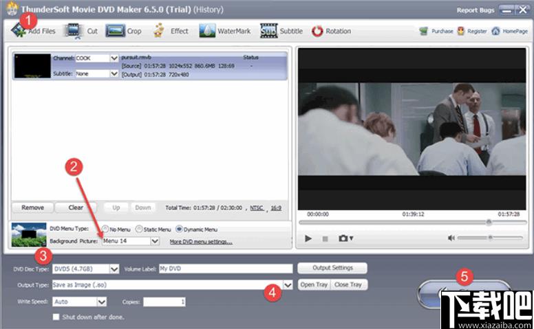 ThunderSoft Movie DVD Maker下载,DVD制作,DVD刻录