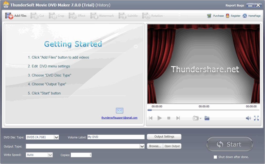 ThunderSoft Movie DVD Maker下载,DVD制作,DVD刻录