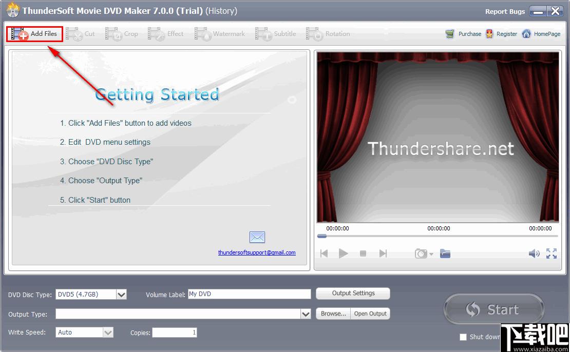 ThunderSoft Movie DVD Maker下载,DVD制作,DVD刻录