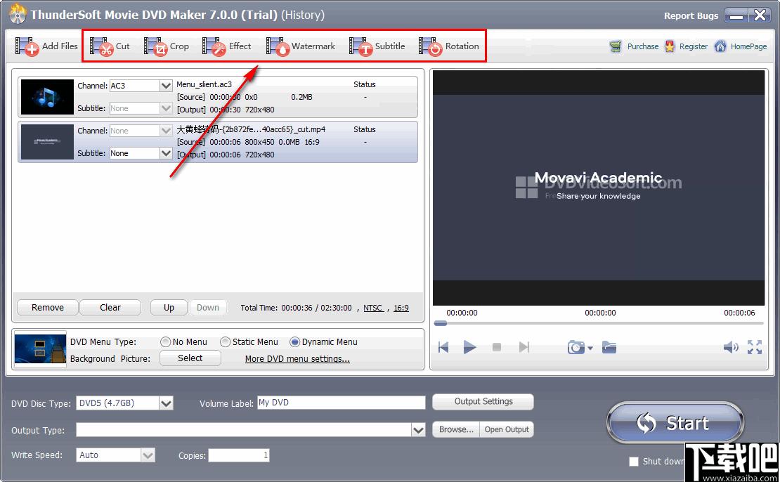 ThunderSoft Movie DVD Maker下载,DVD制作,DVD刻录