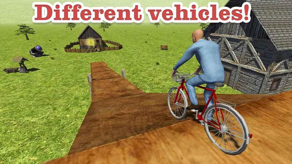 勇气骑轮车内购破解版(guts and wheels 3d)下载,勇气骑轮车,赛车游戏,闯关游戏