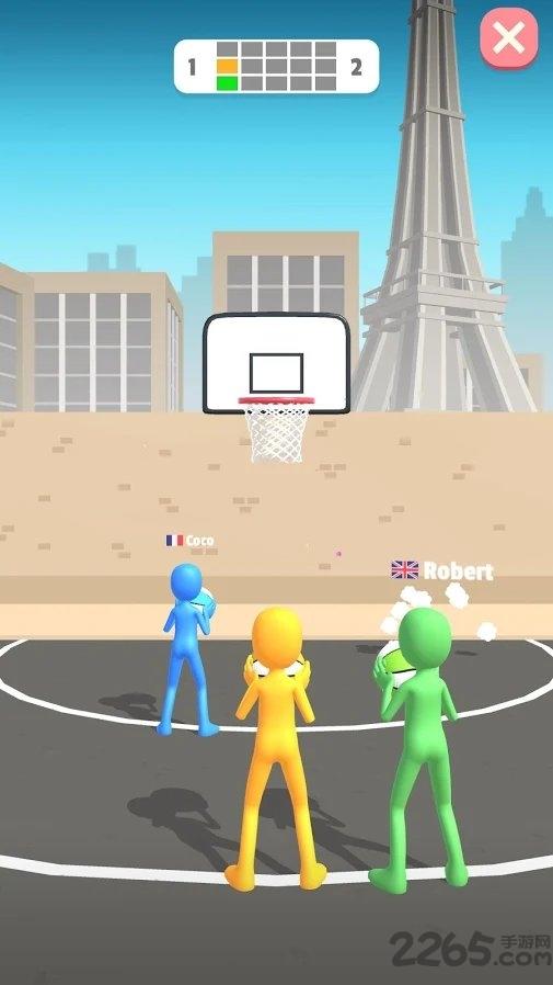 five hoops破解版下载,fivehoops,篮球游戏,io游戏